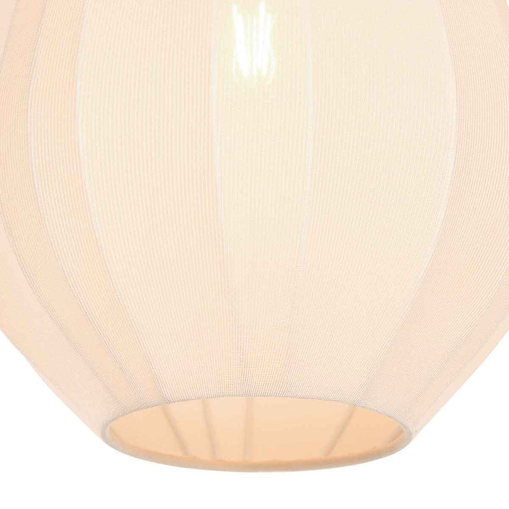 Anne Light & Home Hanglamp Sable CrÃ¨me Linnen Ã 27cm E27 fitting