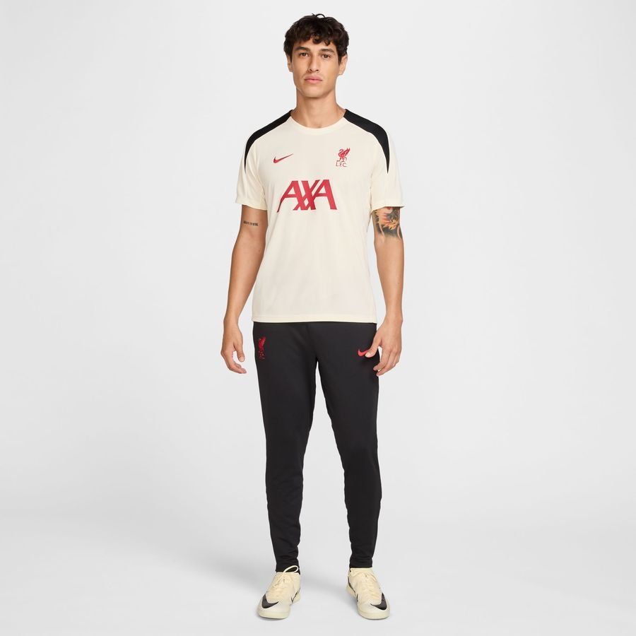 Liverpool T-shirt d'Entraînement Dri-FIT Strike - Blanc/Rouge/Noir