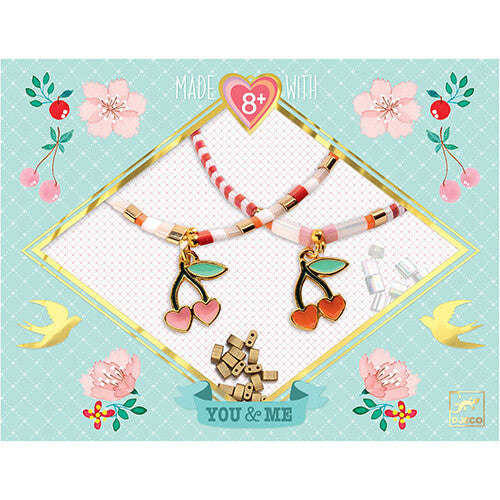 Djeco armbandjes maken me & you - tila and cherries