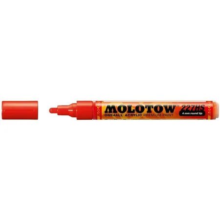 Molotow Permanentmarker ONE4ALL 227 HS, nachfüllbar, 4 mm, verkehrsrot