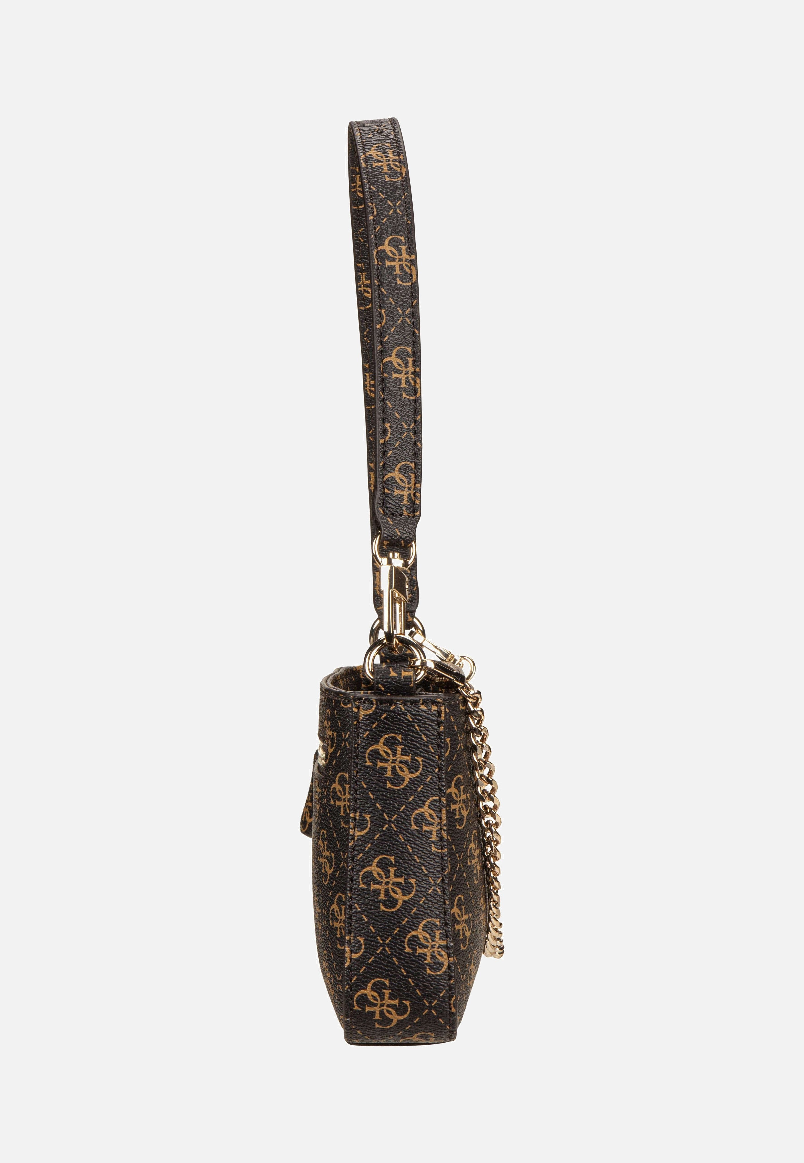 Noelle II Mini Top Zip SHB 72720 Logo Brown - Umhängetasche