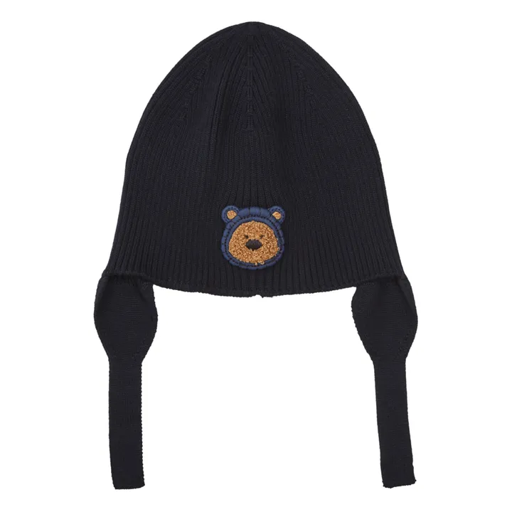 Moncler Bonnet en Tricot | Bleu marine