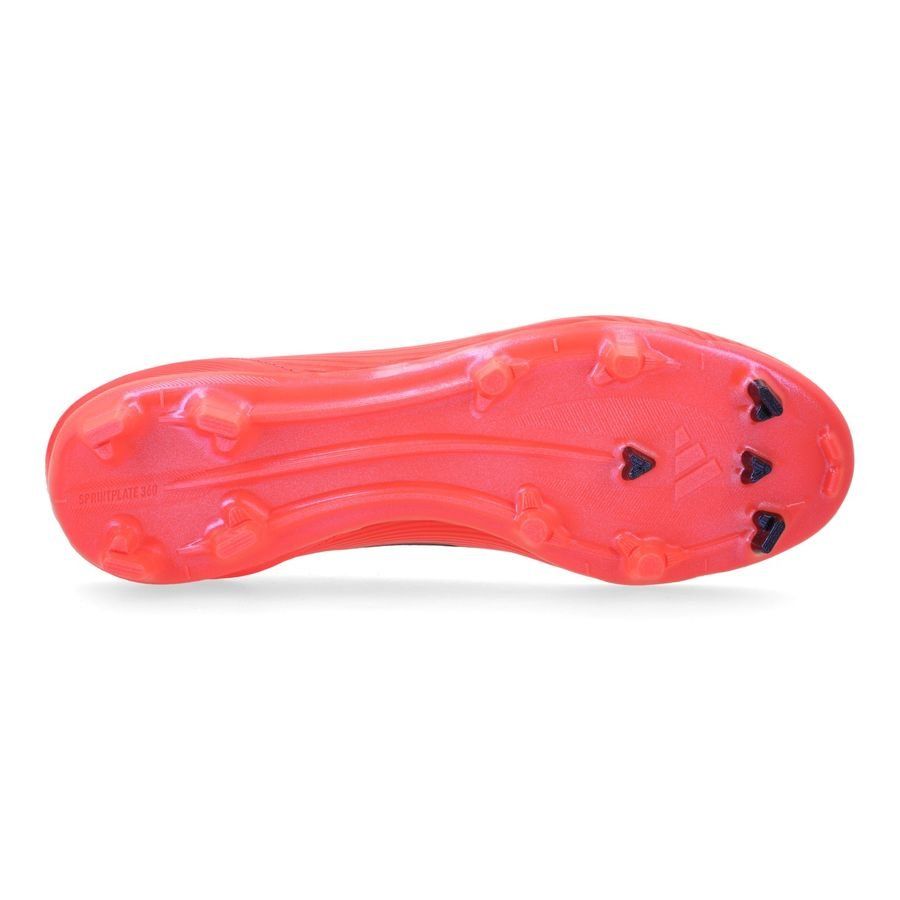 adidas F50 League FG/AG Vivid Horizon - Turbo/Aurora Black/Argenté
