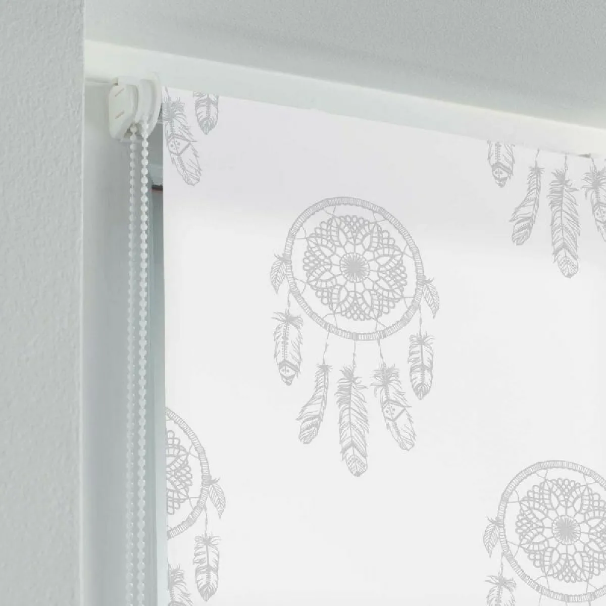 Paris Prix Store Enrouleur Tamisant - 60x90cm Blanc