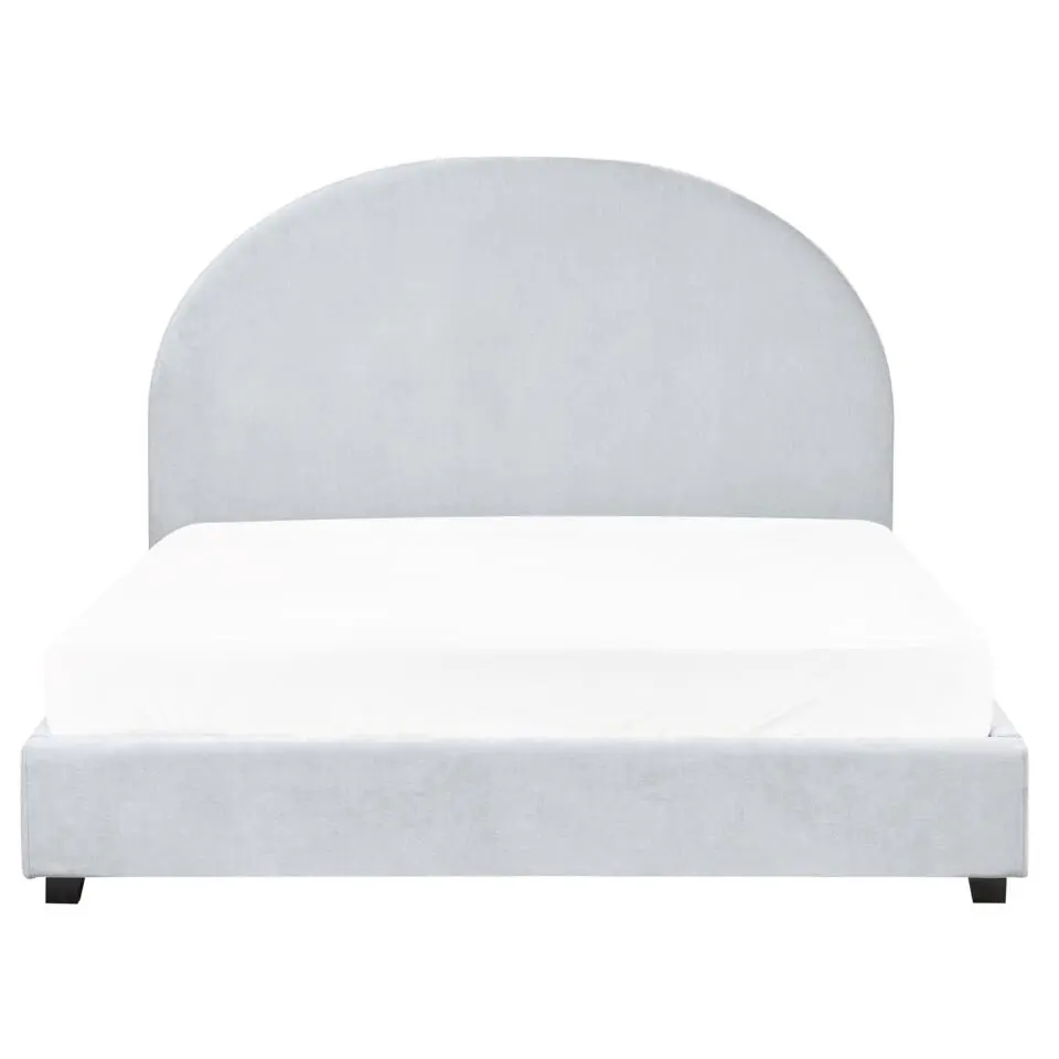 VAUCLUSE - Tweepersoonsbed - Lichtblauw - 140 x 200 cm - Stof