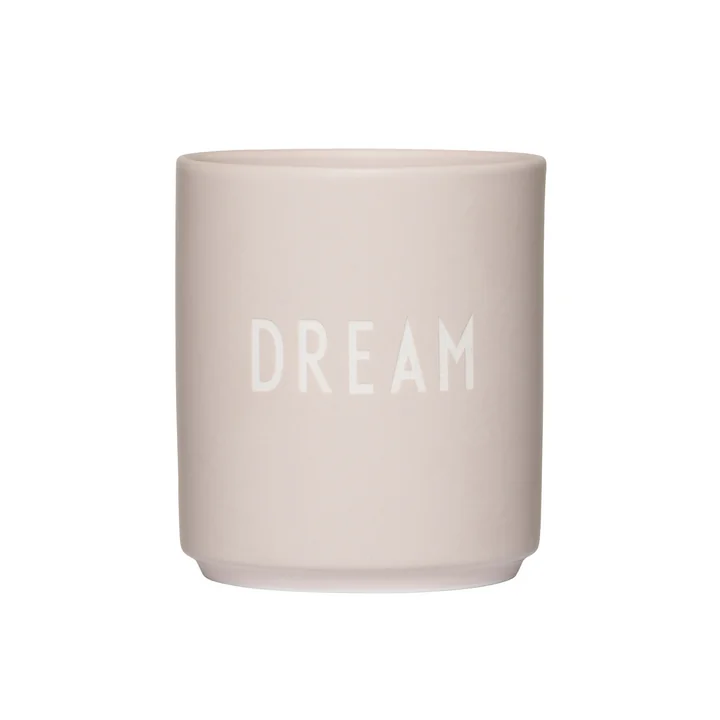 Design Letters - AJ Favourite Porzellan Becher, Dream / pastel beige