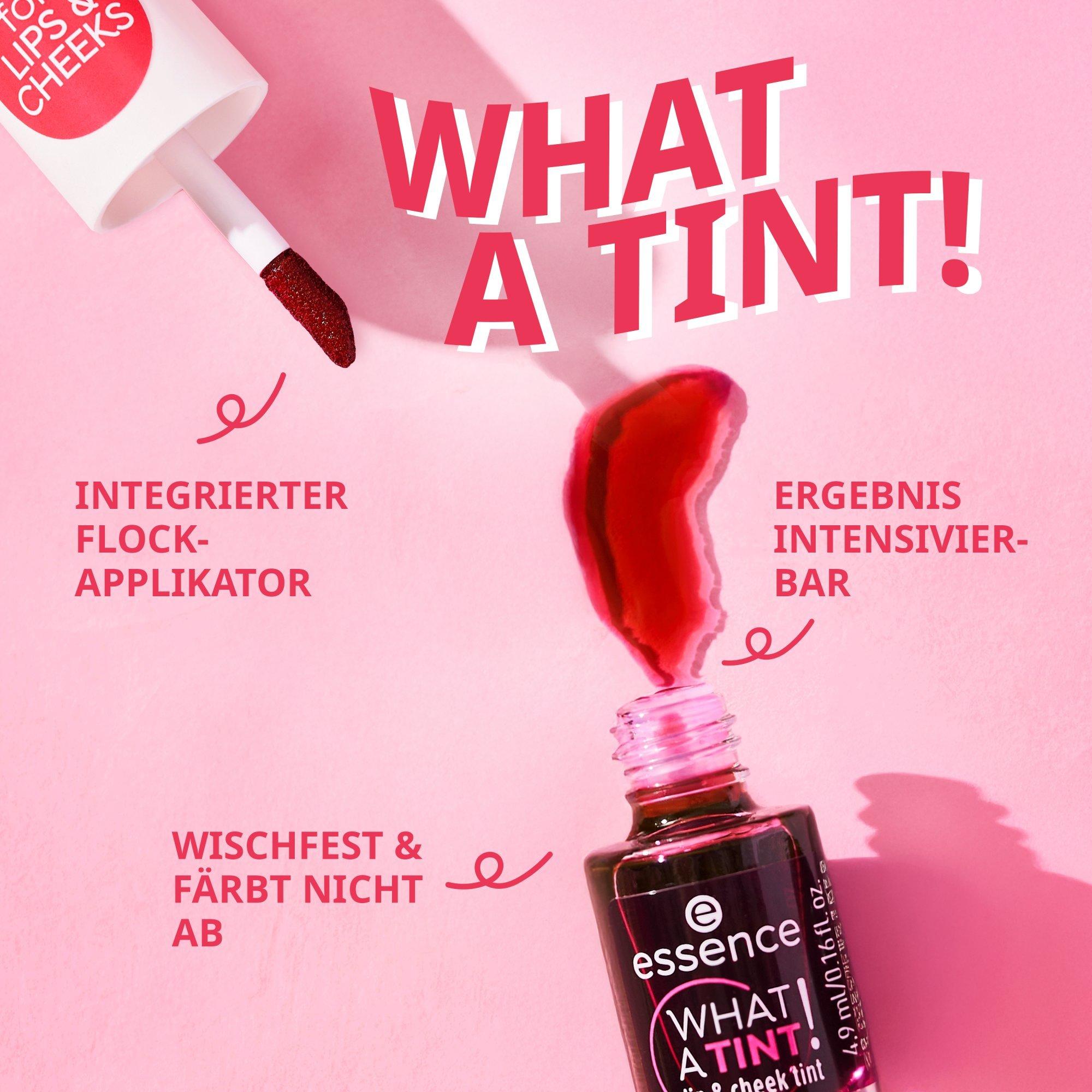 WHAT A TINT! lip & cheek tint
