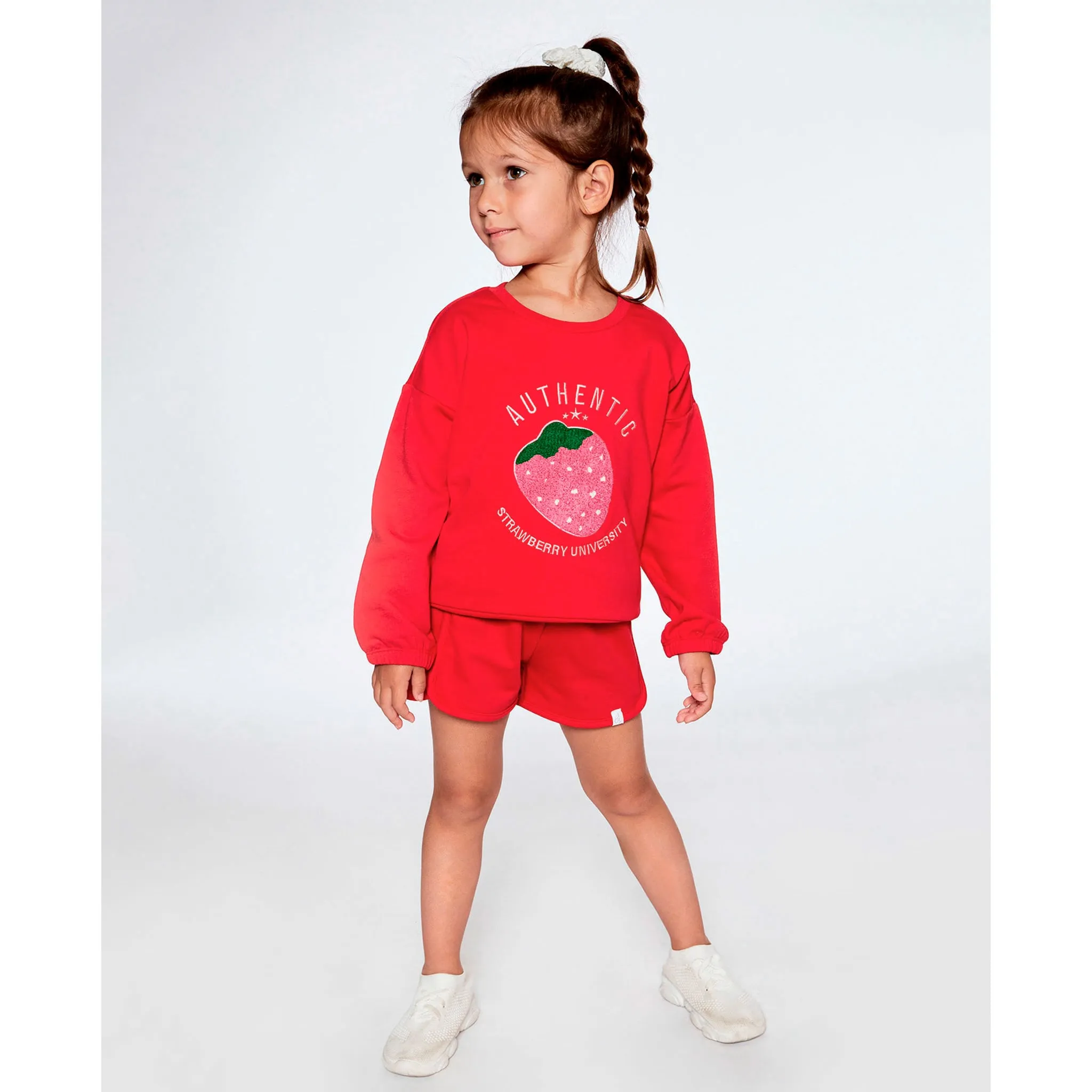 Deux par Deux Gilet Ouaté Fraise 7-10ans