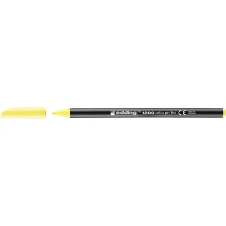 edding 1200 Fasermaler colourpen pastell, 1mm, Honigmelone