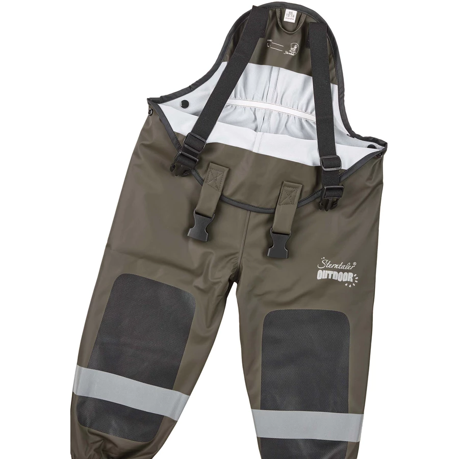 Sterntaler Funktions-Regenhose uni dunkelgrün