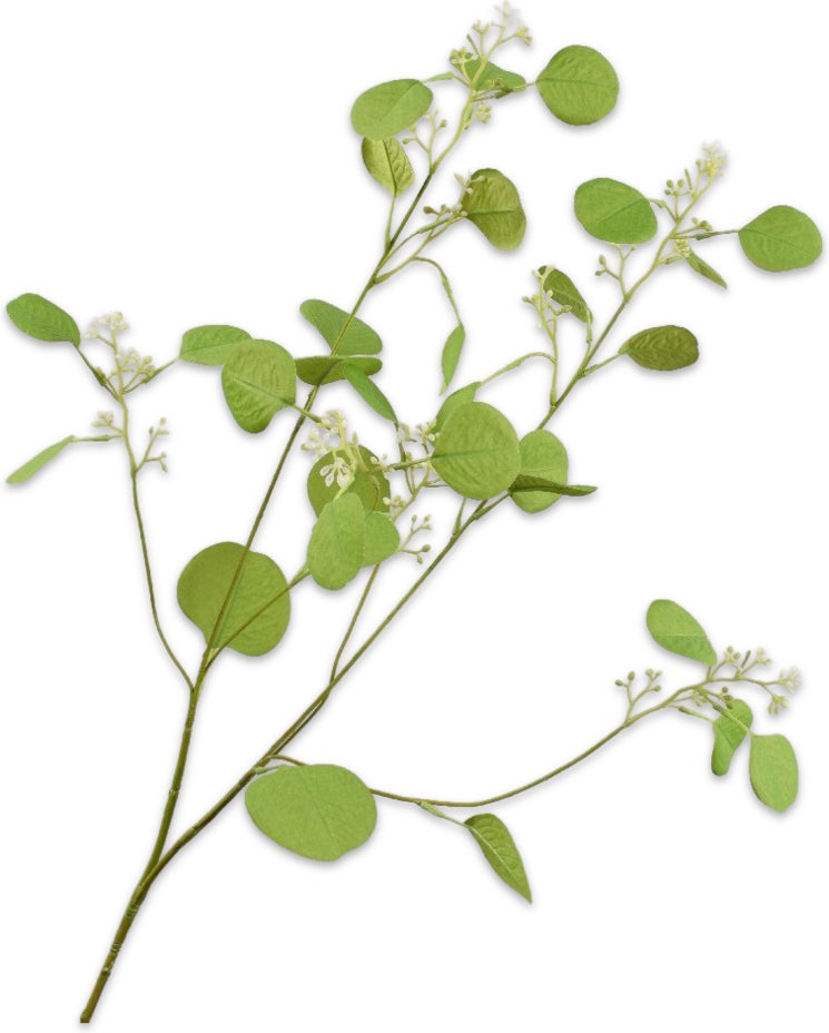 Silk-Ka kunsttak Eucalyptustak groen 84 cm