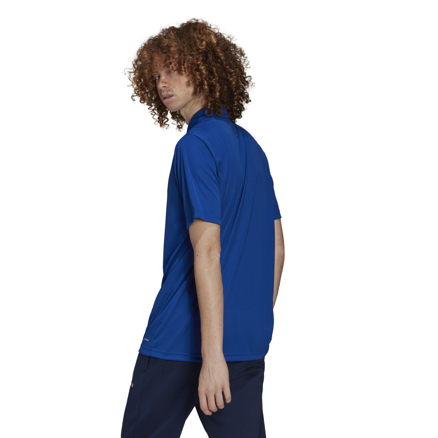 Adidas Entrada 22 Polo Blauw Wit