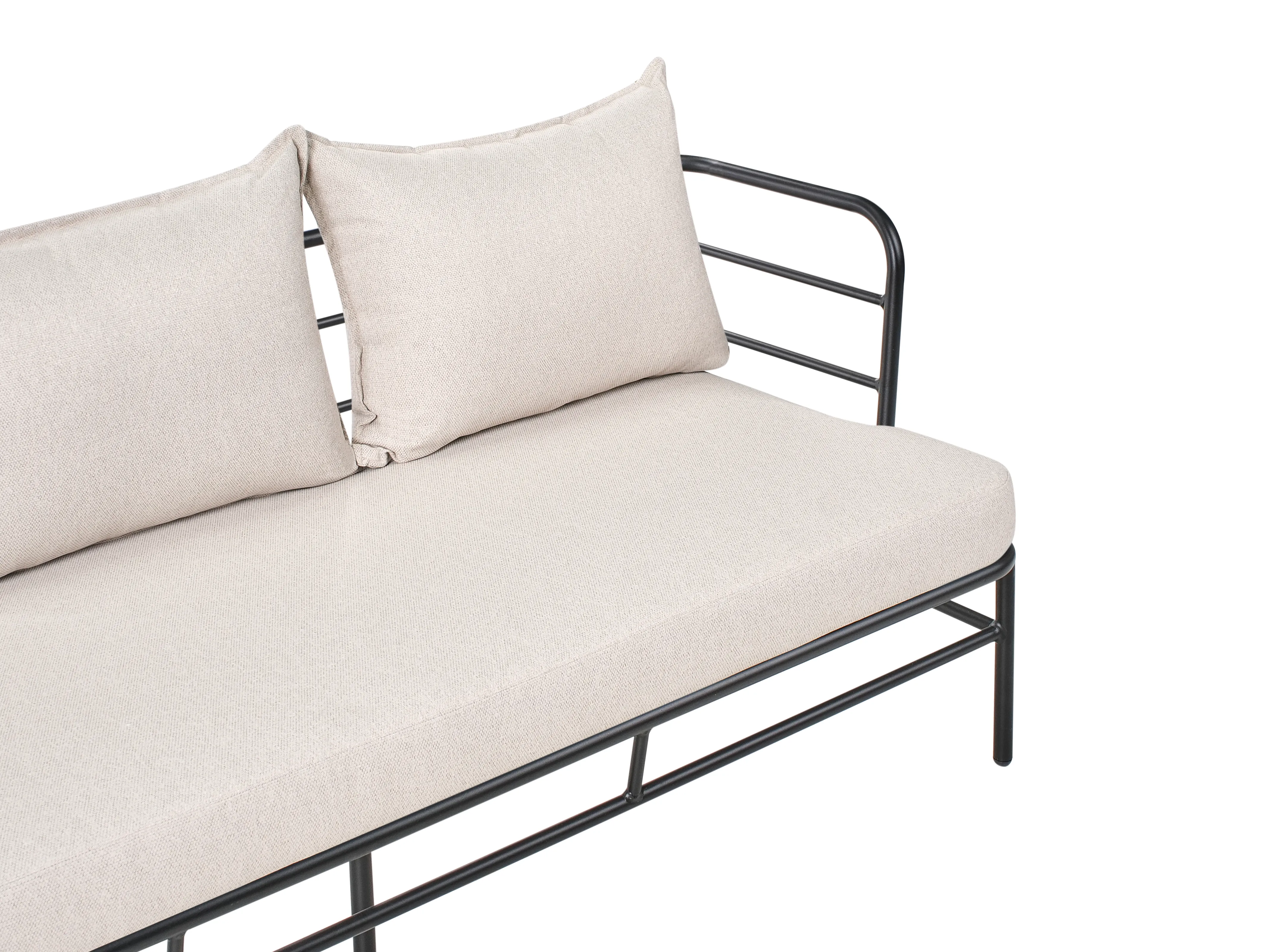 Tuin bankenset 5-zits PONZONE Metaal Lichtbeige
