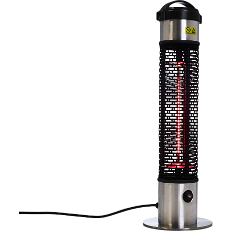 Hortus terrassevarmer under bord 1200W - sølv