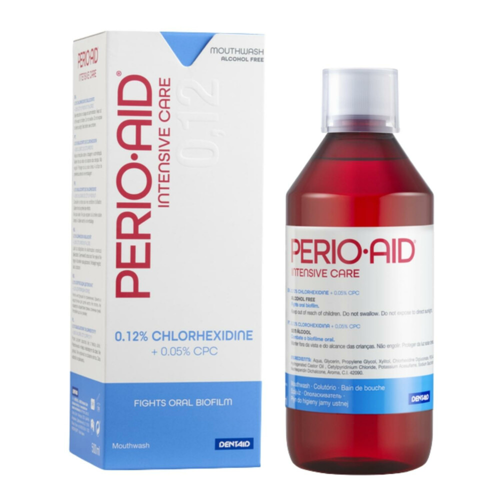 PerioAid Mondspoelmiddel Intensive Care 0.12% CHX500 ml