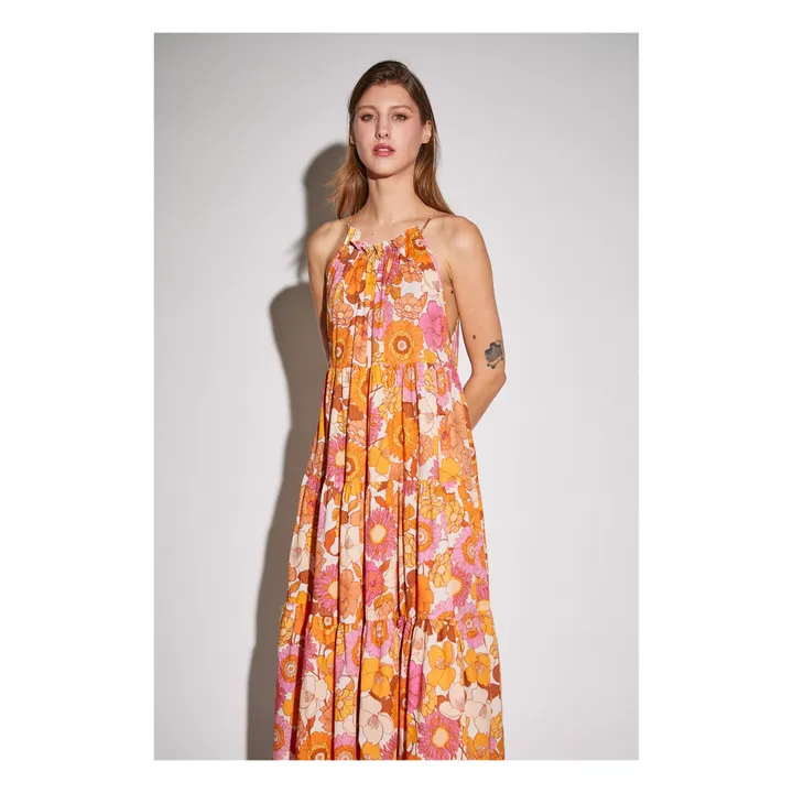 The Label Edition Robe Mathilda | Orange