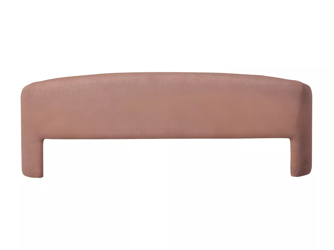 Zone - Banc en tissu L160cm - Rose