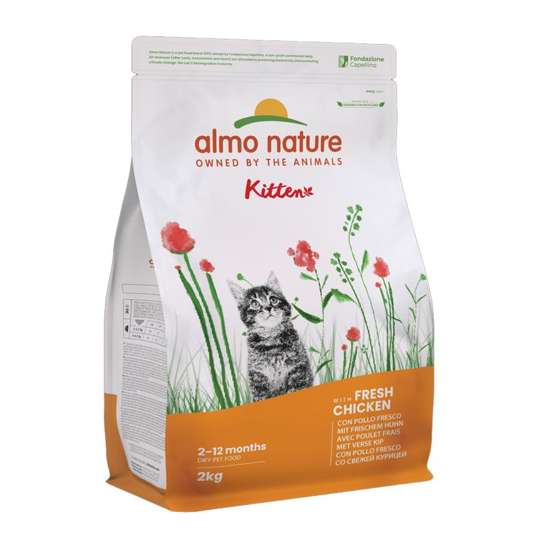 Almo Nature Holistic Kitten poulet, riz pour chaton pour chaton sur bitiba.fr