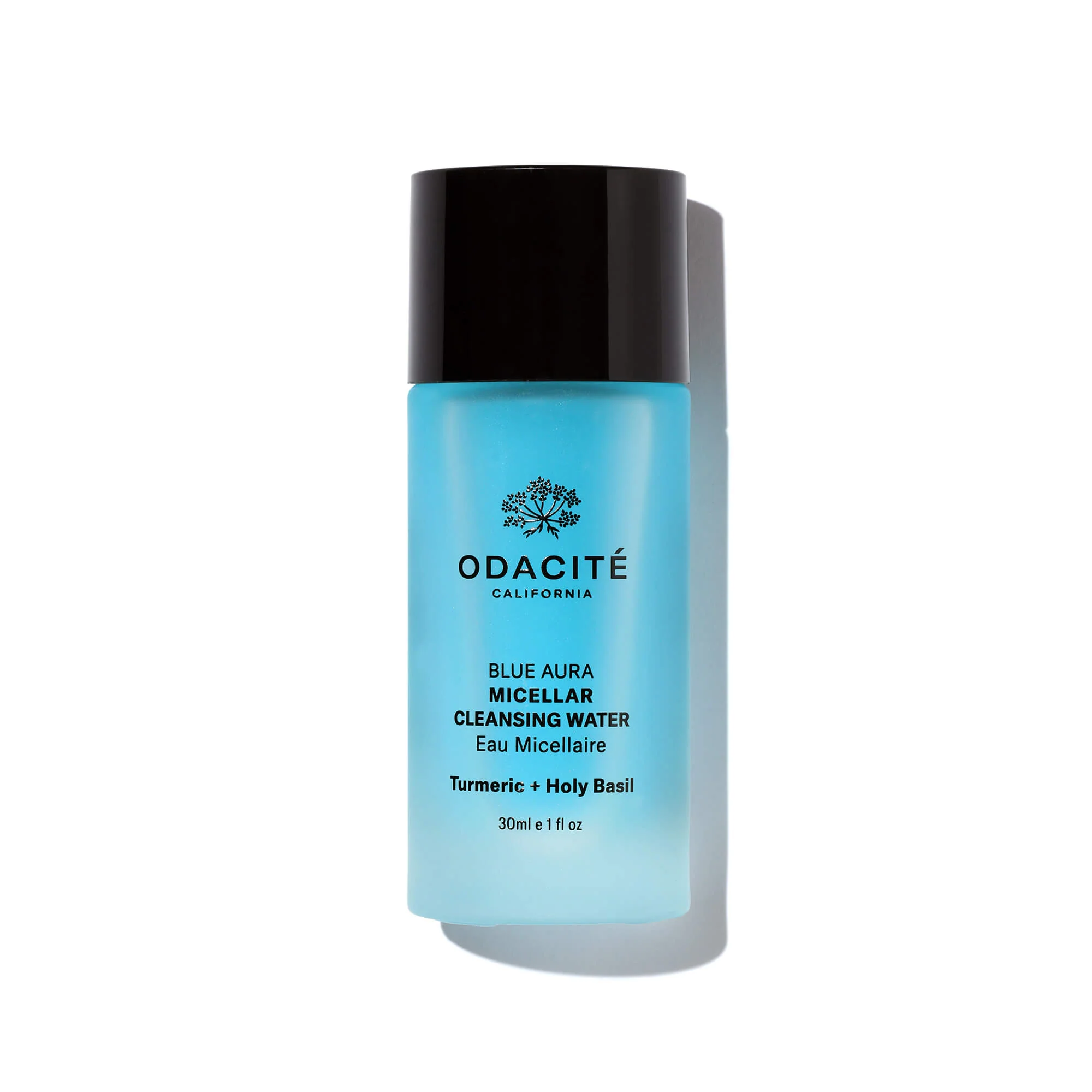 Odacité Blue Aura Eau Micellaire Safran des Indes + Basilic Sacré Format Voyage