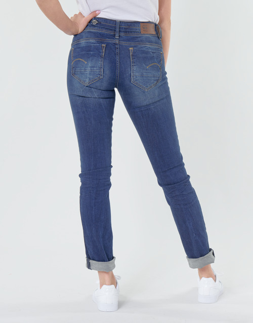 G-Star Raw - MIDGE MID STRAIGHT WMN - Kaki
