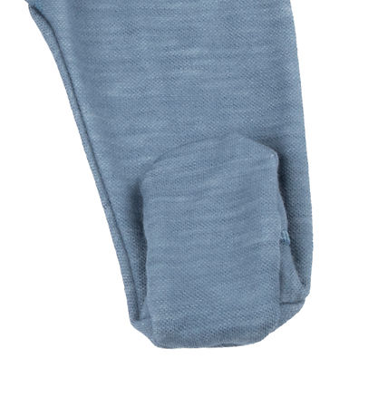 Joha Leggings m. F?dder - Uld/Bambus - Blå