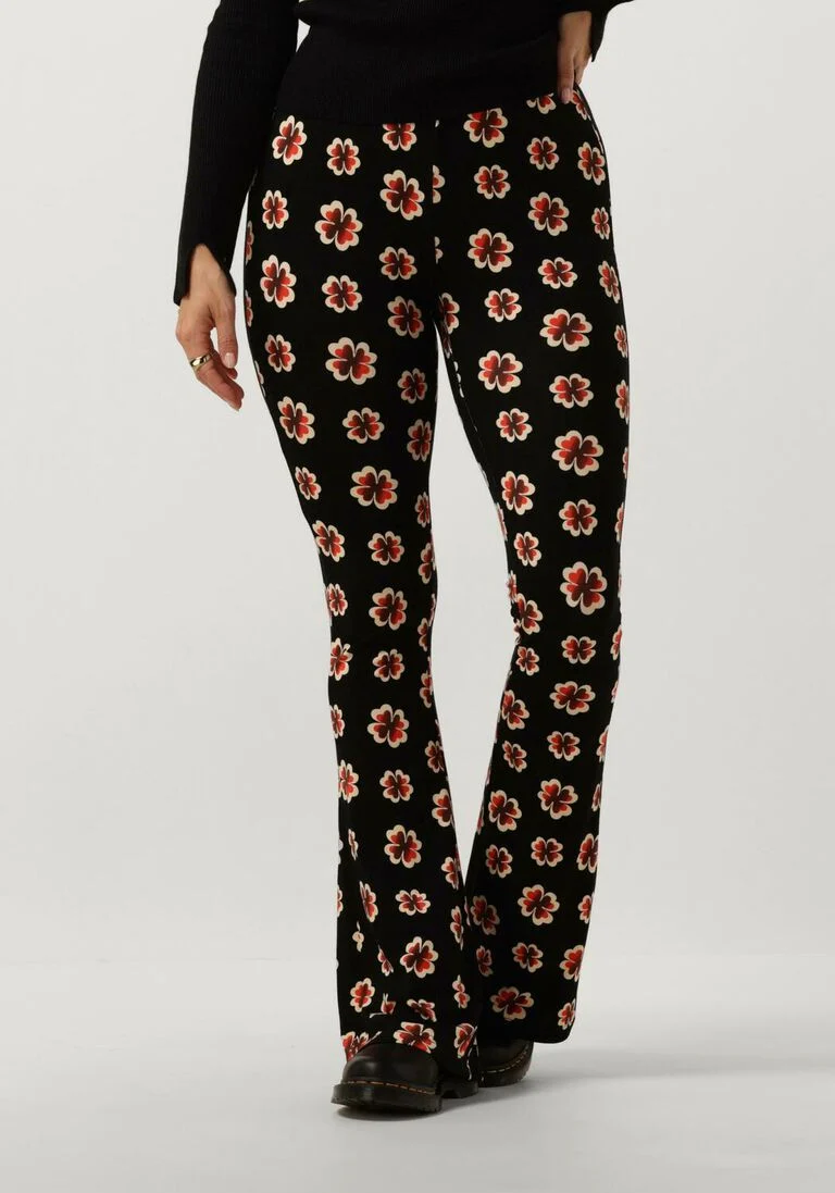 HARPER & YVE zwarte harper & yve flared broek lucky-pa