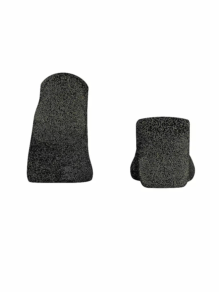 FALKE  Sneakersocken Shiny black schwarz