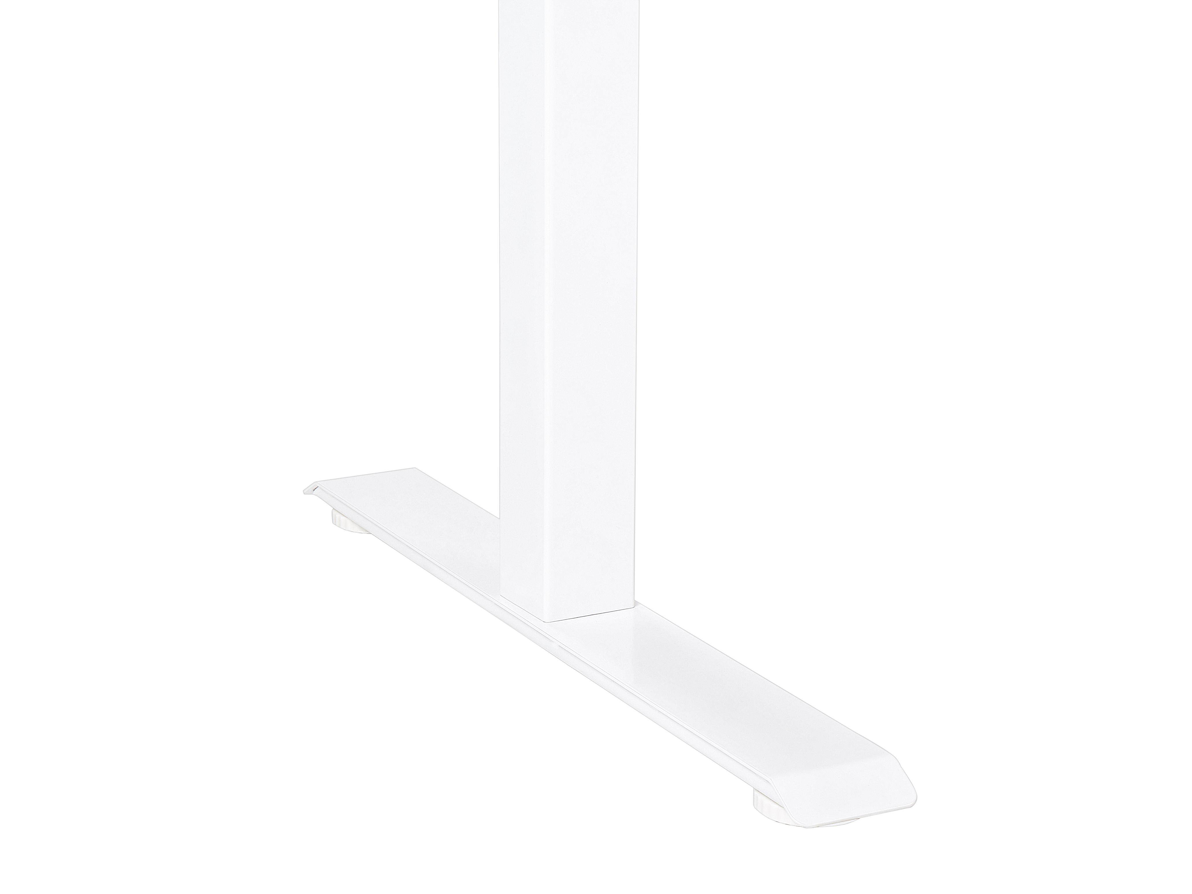 Elektrisch verstelbaar sta-bureau DESTINES Bruin/wit 180 cm 80 cm