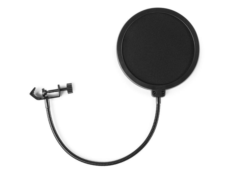 Vonyx Kondensatormikrofon CMS300B Studio-Set Schwarz Kondensator Studiomikrofon Set