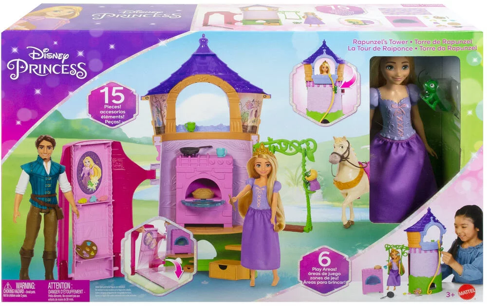 DISNEY PRINCESS - COFFRET LA TOUR DE RAIPONCE