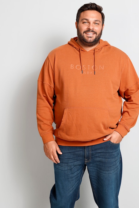Boston Park Hoodie, Bauchfit, Kapuze, bis 80/82