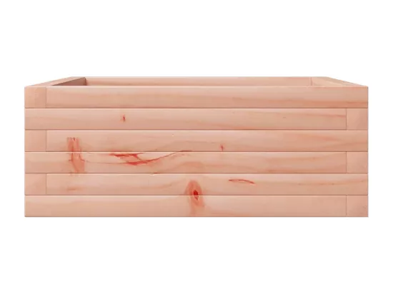 Jardinière bac lit surélevé bois marron 60 x 60 x 23 cm 02_0037702