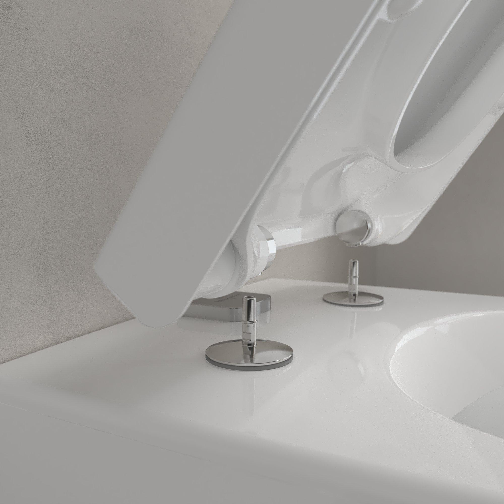 Villeroy & Boch Subway 2.0 randloos toilet CeramicPlus met AntiBac, ViFresh en DirectFlush wit glans