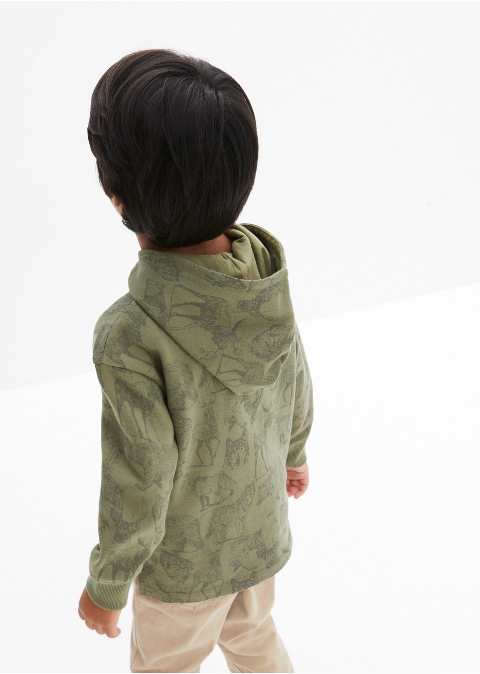 Sweat-shirt à capuche garçon avec imprimé