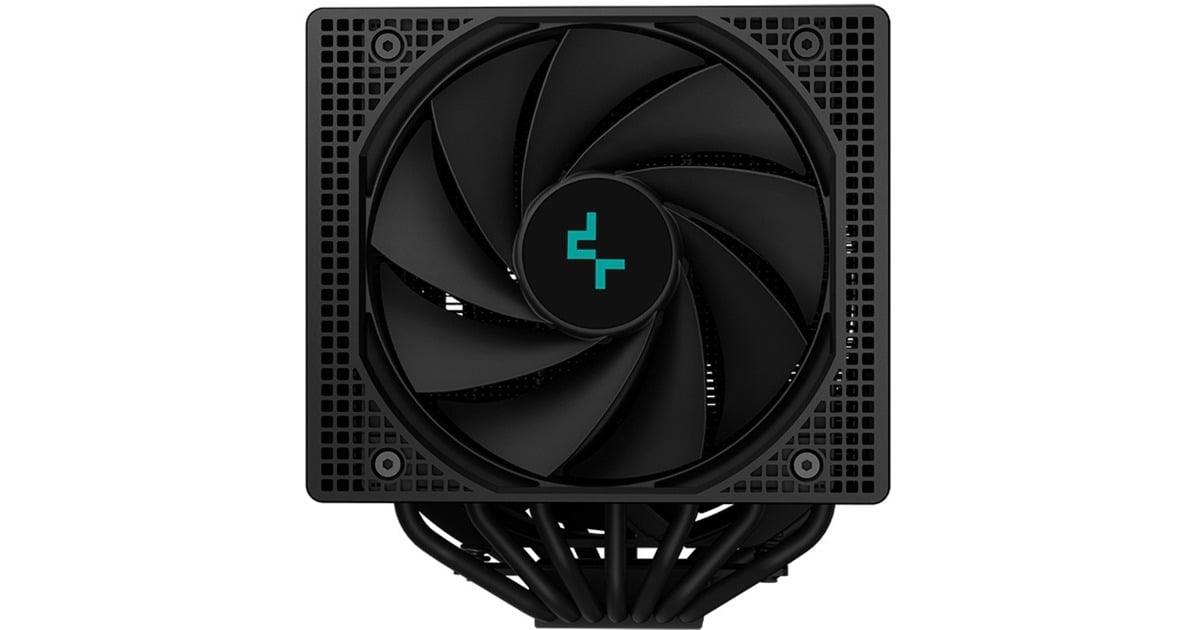 DeepCoolASSASSIN IV CPU-koeler  (Zwart, 4-pins PWM fan-connector)