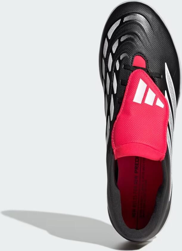 Adidas Perfor ce Predator Club Sala Fold-Over Tongue Indoor Voetbalschoenen Unisex Zwart