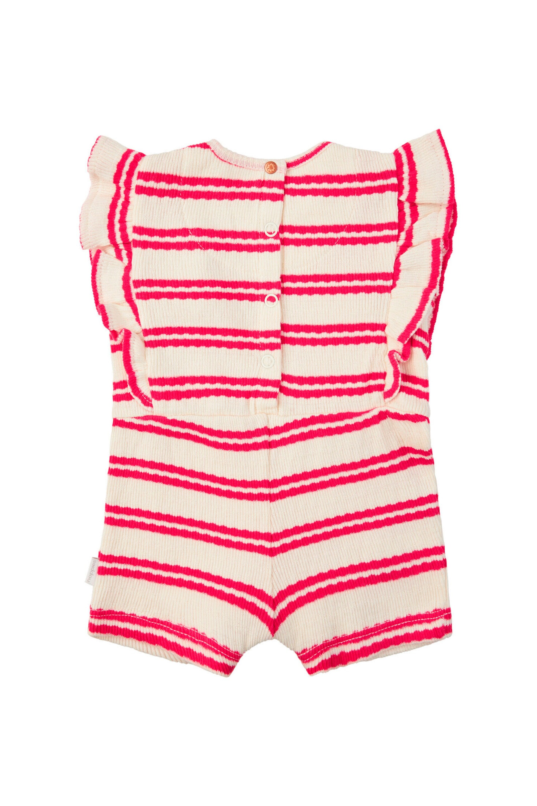 Noppies Baby Strampler Mogul Stripe pattern Pink
