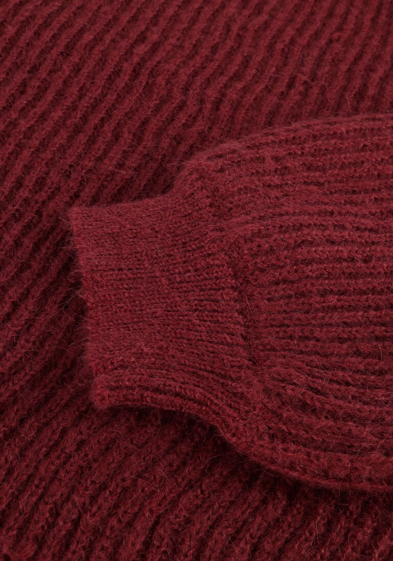 YDENCE bordeaux ydence coltrui knitted sweater karlijn