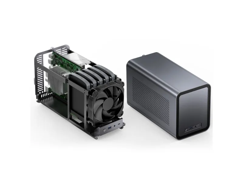 Jonsbo N1 Mini-ITX Kabinet - Grå