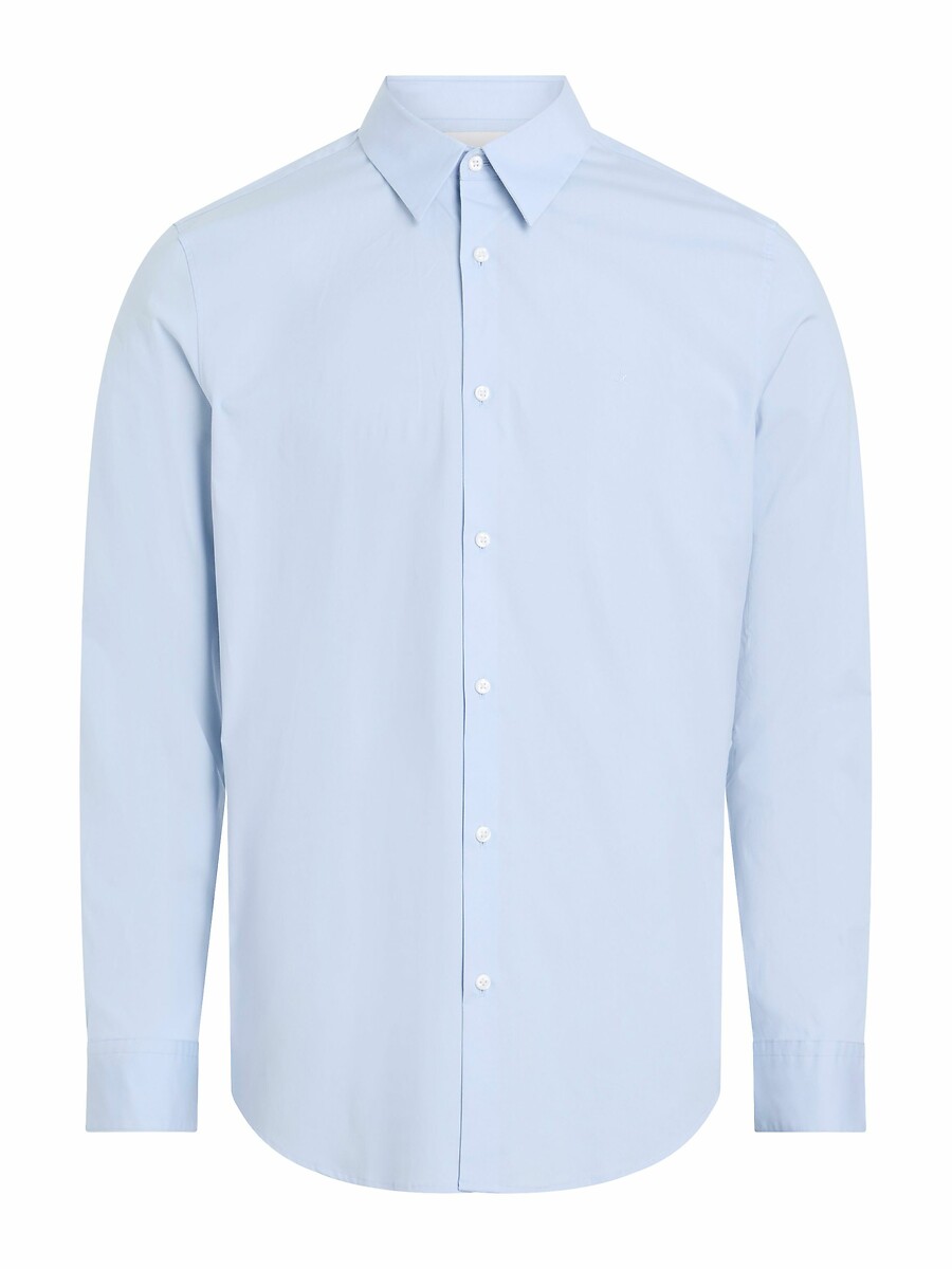 CALVIN KLEIN<br>Camisa de manga comprida de corte justo