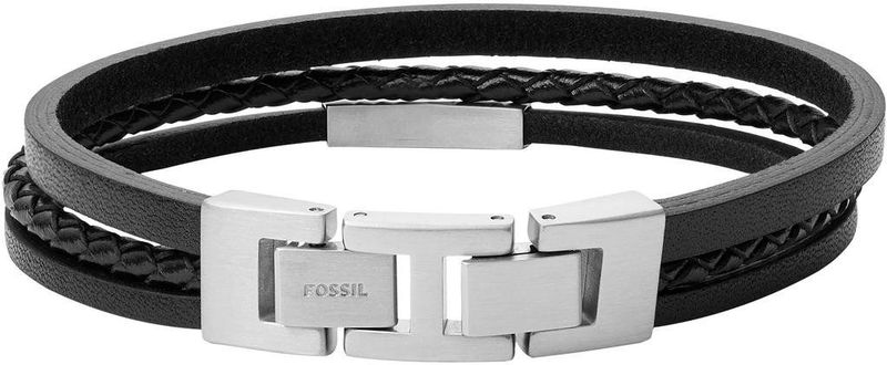 Fossil JF03322040 Herenarmband - 185 - 195 Mm