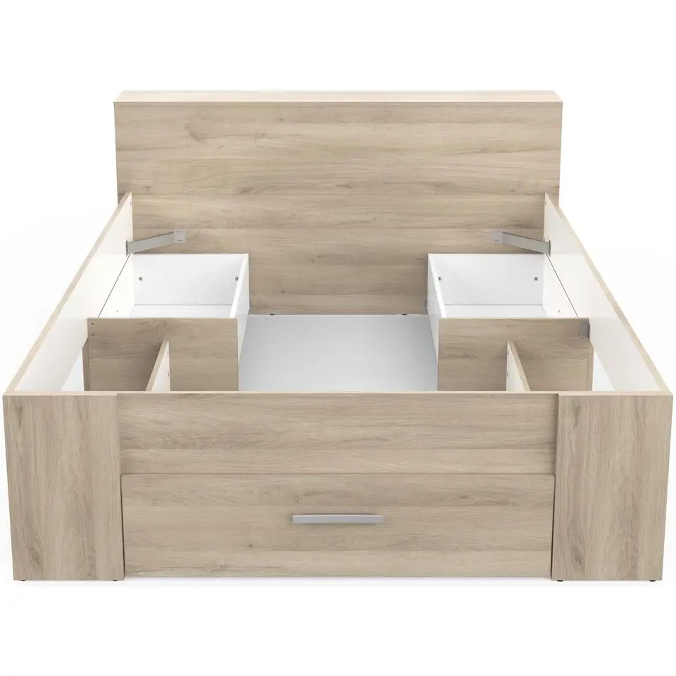 Bed Polly 140 x 200 cm-Kronberg eik