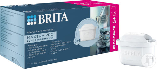 Brita Pack Maxtra Pro Pure Performance Pièces 5+1 Gratuite