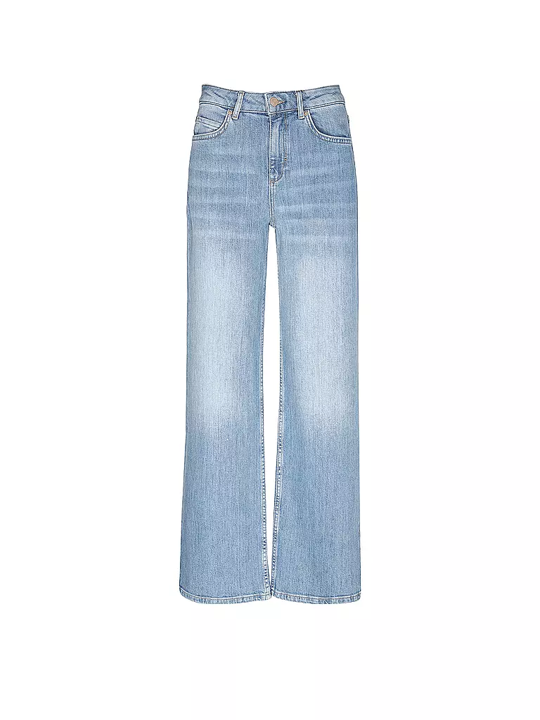 COMMA IDENTITY Jeans Wide Leg Fit  blau