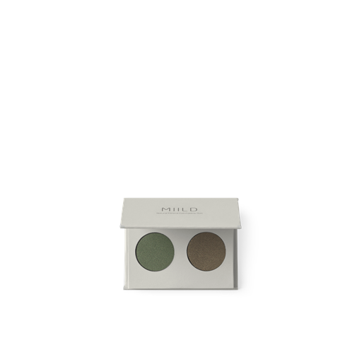 Miild Eyeshadow Duo, Green Moss