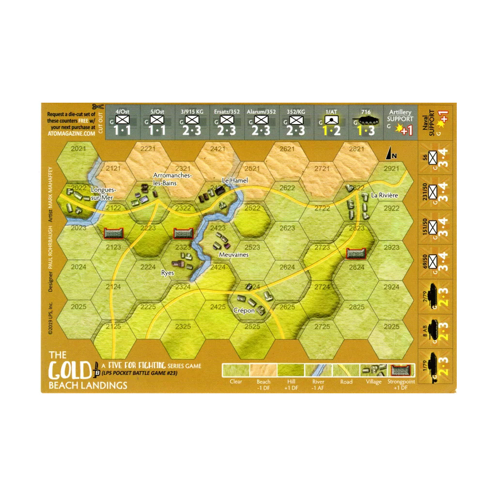 Pocket Battle Game 23 - Gold Beach