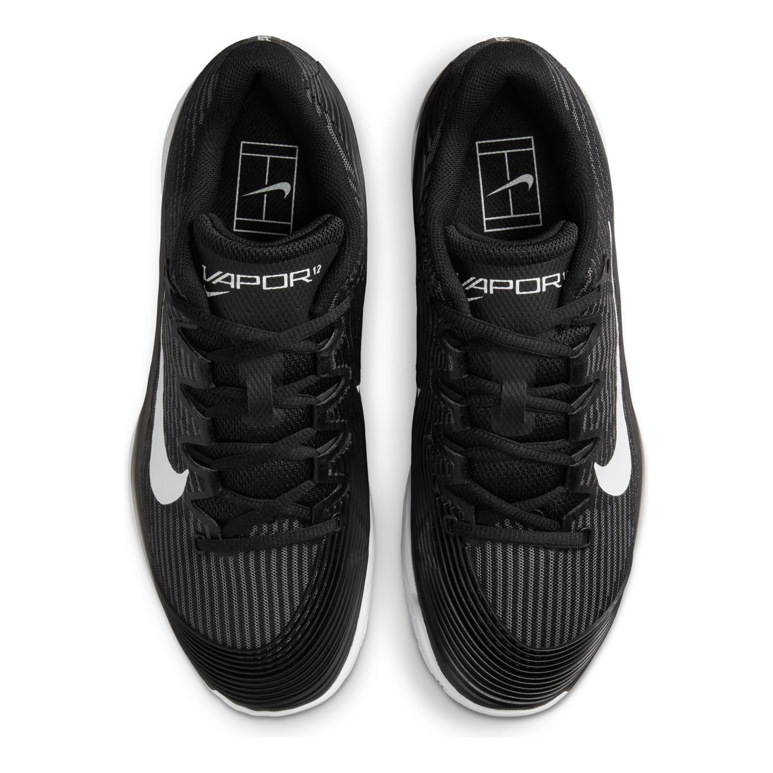 Nike Vapor 12 Chaussure Terre Battue Femmes - Noir