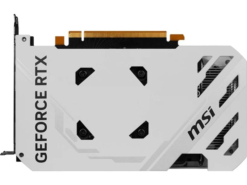 MSI Grafikkarte GeForce RTX 4060 Ventus 2X White OC 8 GB Gamer-Grafikkarte mit 8 GB GDDR6X-Speicher, ermöglicht Auflösungen bis zu 8k