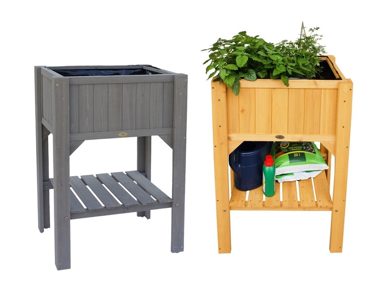 Verhoogde plantenbak