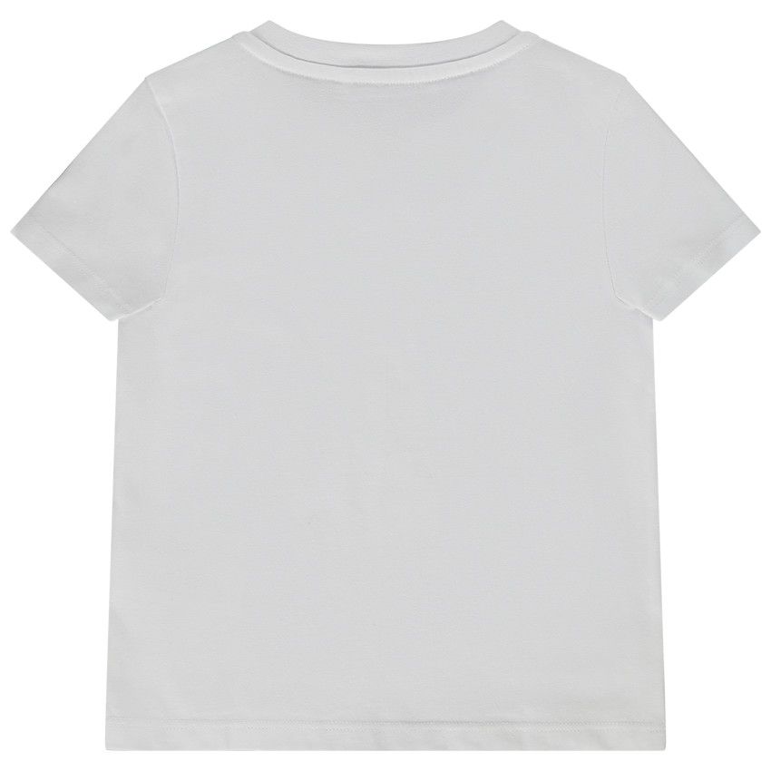T-shirt manches courtes print fantaisie pour bébé garçon - Blanc